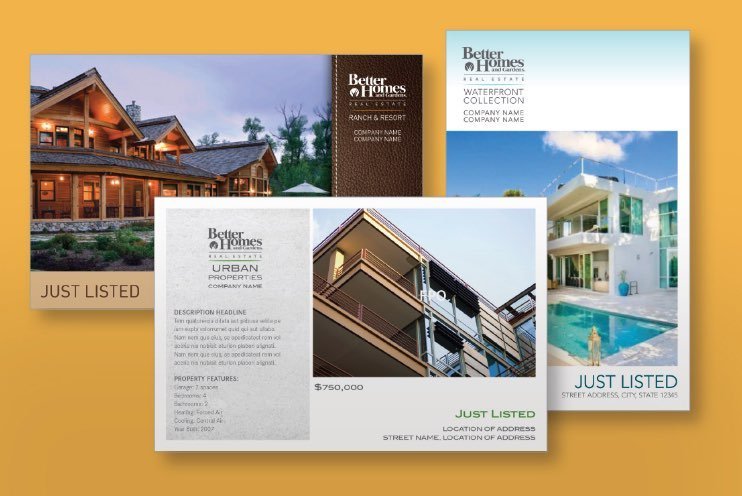 BHGRE tier programs and specialized real estate listing marketing