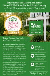 Better Homes and Gardens Real Estate Palmetto Named Winner in the 2026 Lowcountry Parent Mom’s Choice Awards